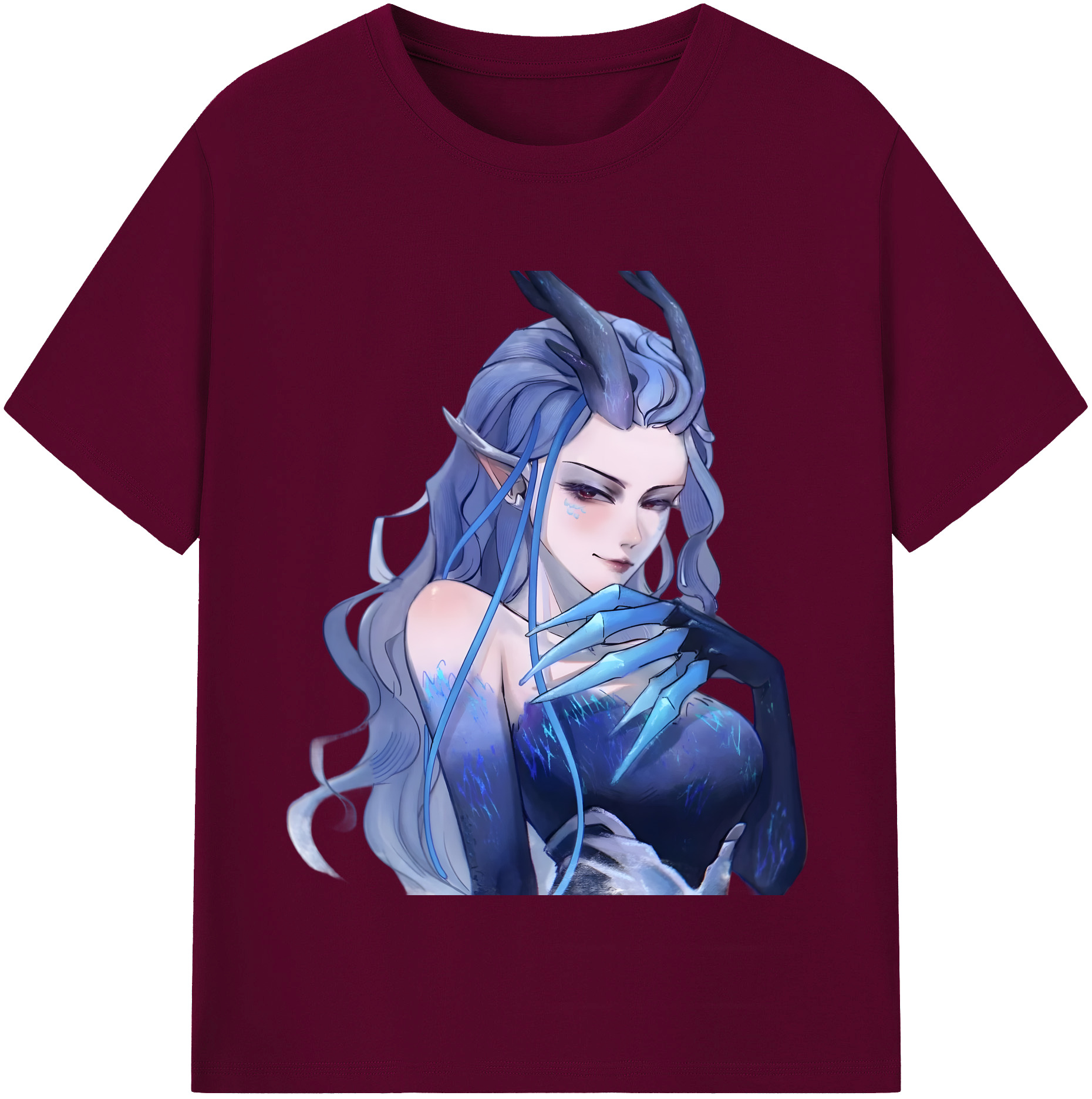 （画像用） Ne Zha 2 ナタ 魔童の大暴れ レディースカジュアルプリントTシャツ（綿100％）